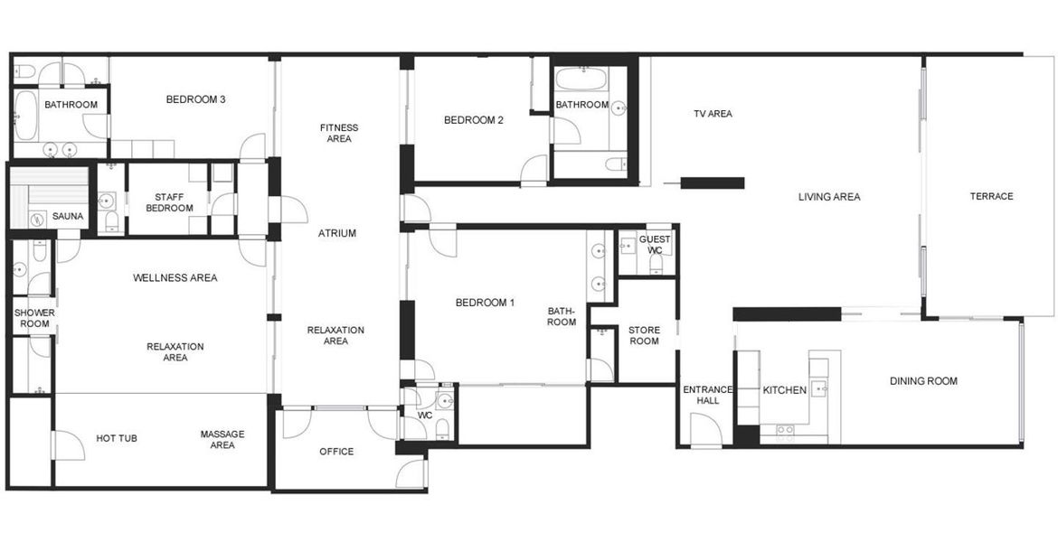 Appartement au centre de St Moritz