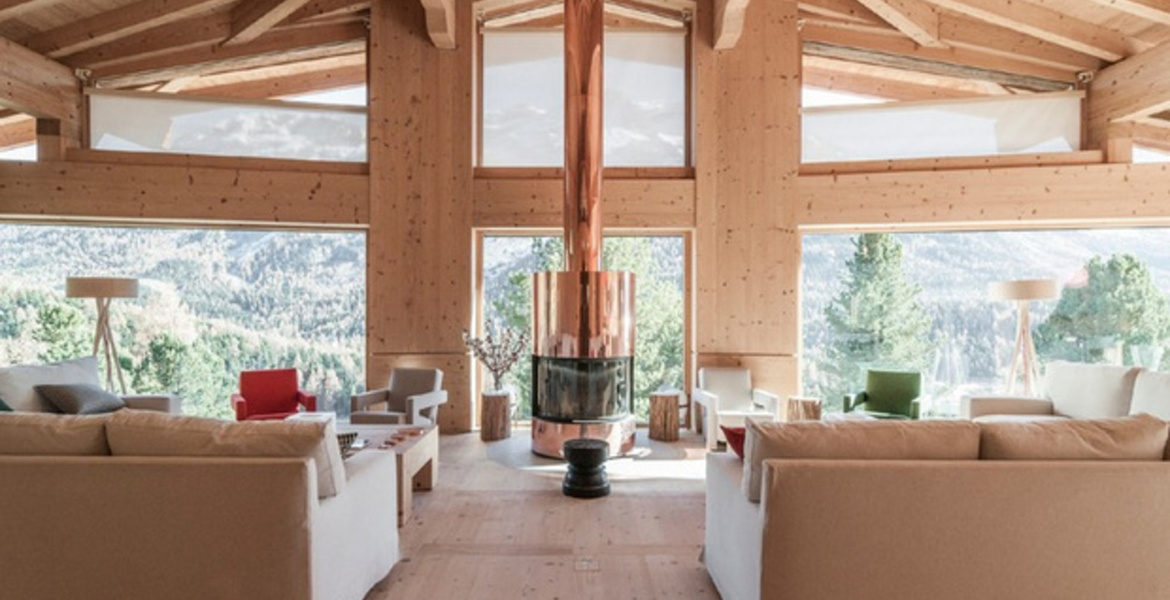 Luxueux chalet dans le quartier de Suvretta à St. Moritz 