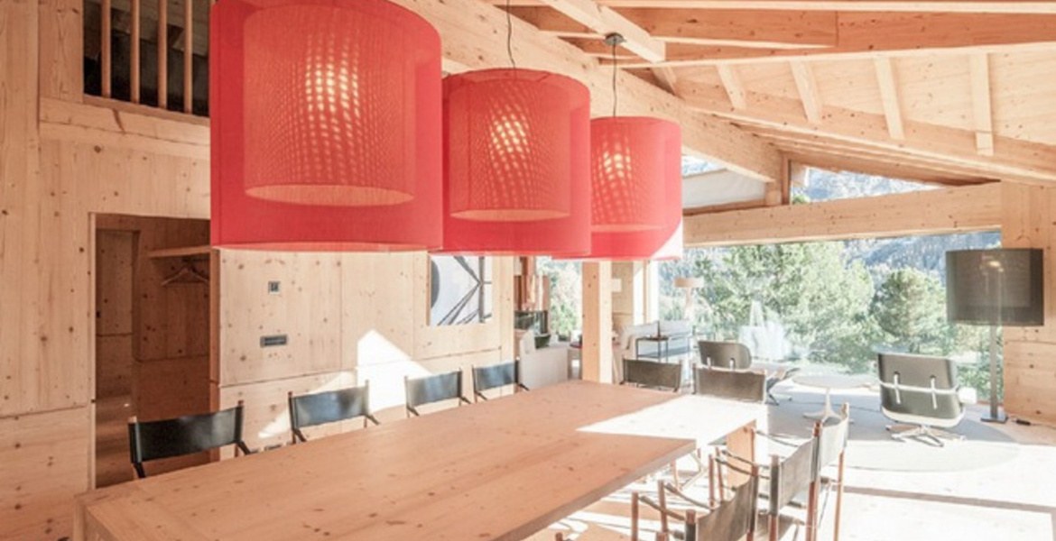 Luxueux chalet dans le quartier de Suvretta à St. Moritz 