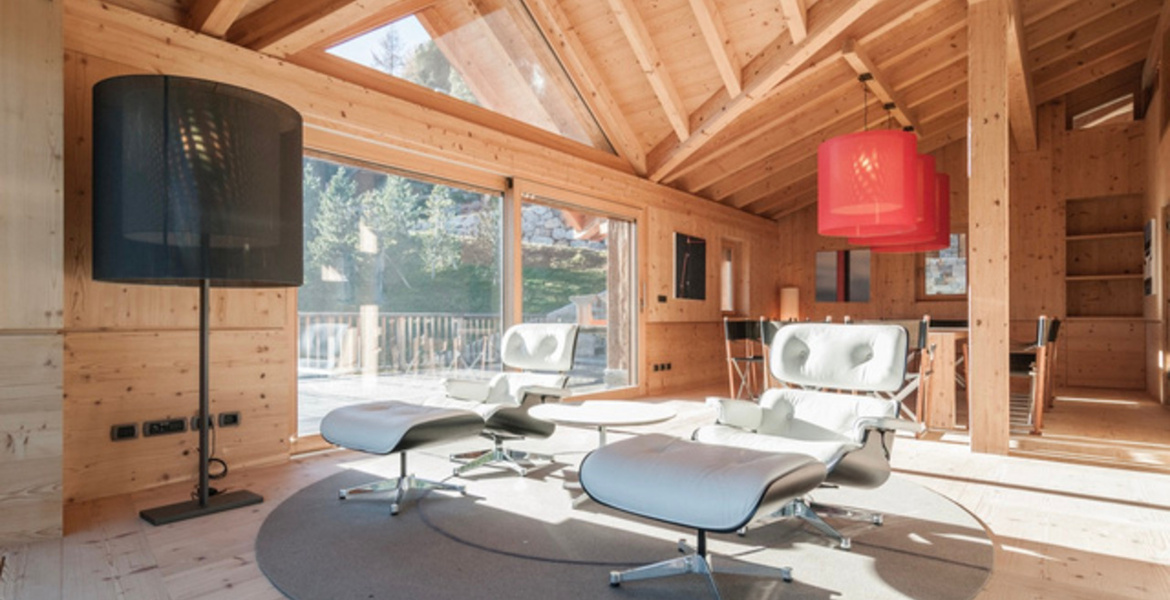 Luxueux chalet dans le quartier de Suvretta à St. Moritz 