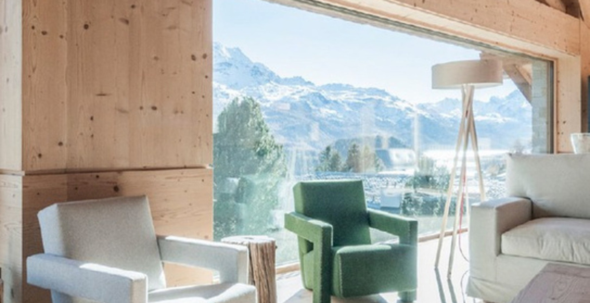 Luxueux chalet dans le quartier de Suvretta à St. Moritz 