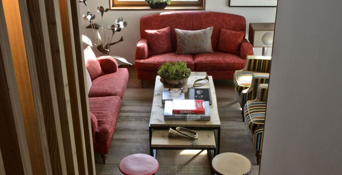 St Moritz Chalet 7 chambres luxueusement aménagées