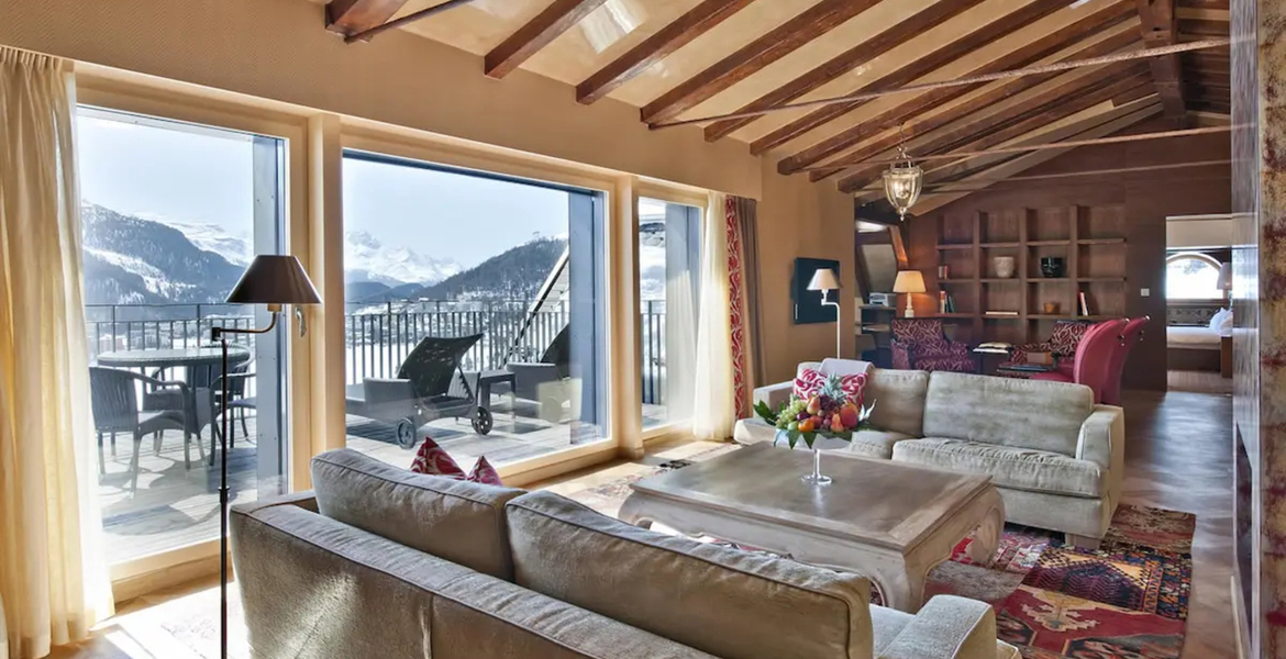 Penthouse à louer à St. Moritz