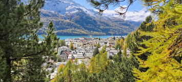Chalet-appartement à louer à St Moritz avec 3 chambres et 90