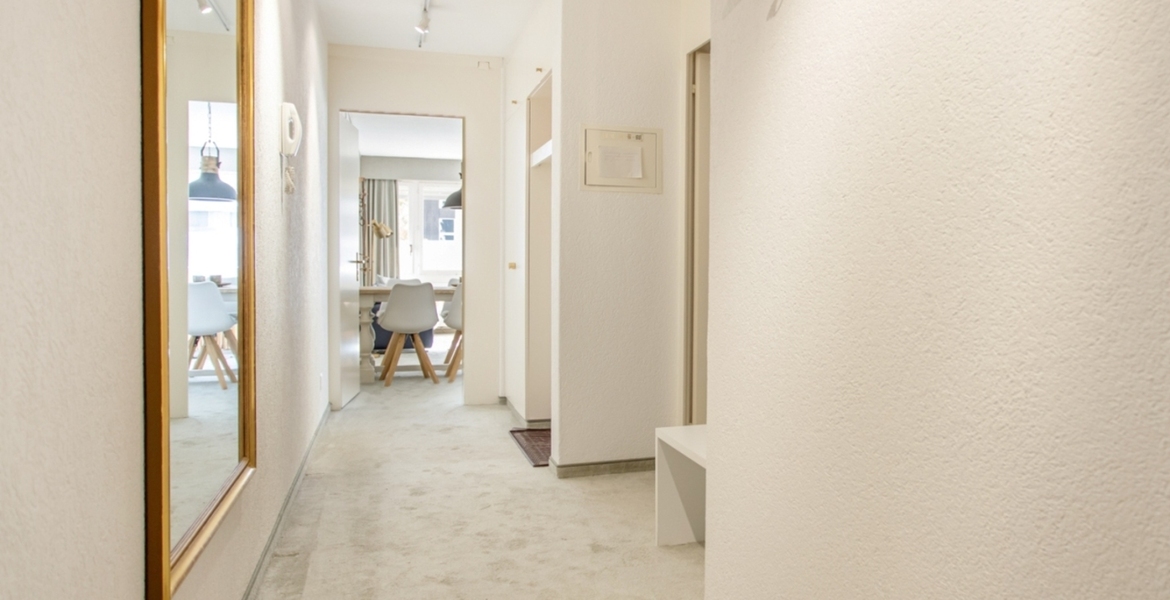 Chalet-appartement à louer à St Moritz avec 3 chambres et 90