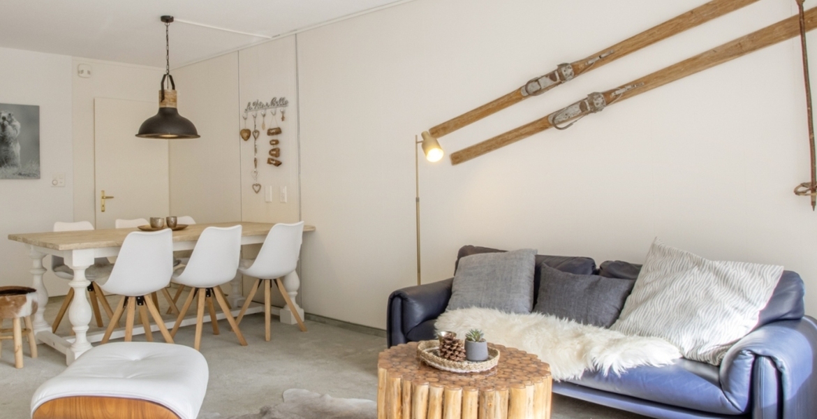 Chalet-appartement à louer à St Moritz avec 3 chambres et 90