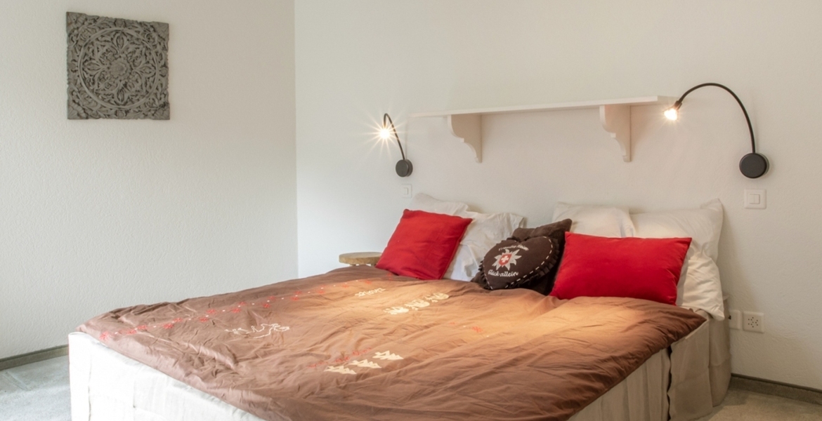 Chalet-appartement à louer à St Moritz avec 3 chambres et 90