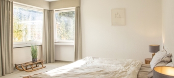 Chalet-appartement à louer à St Moritz avec 3 chambres et 90