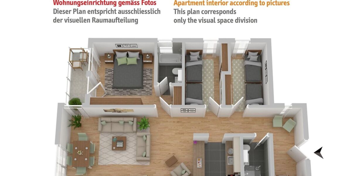 Location appartement à St. Moritz