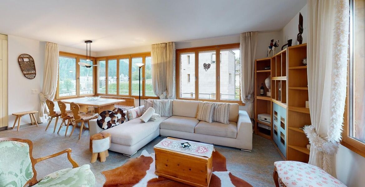 Superbe appartement à St Moritz à louer