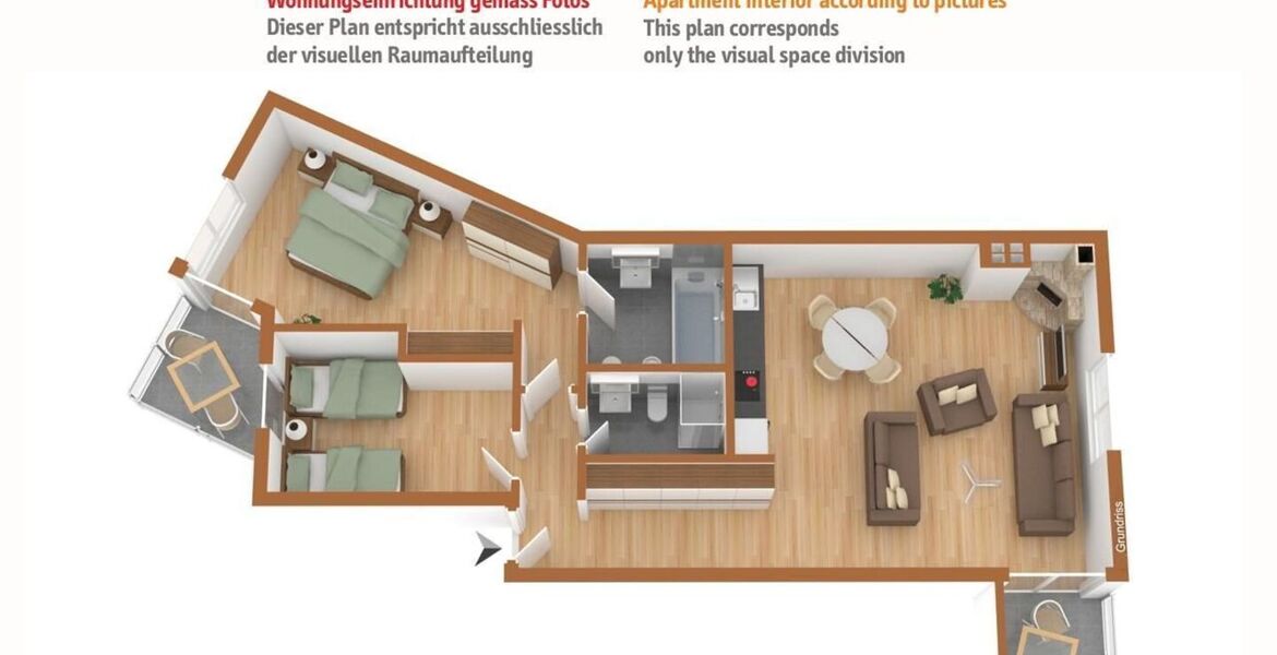 Appartement à louer à St. Moritz