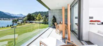 Appartement avec vue sur le lac à couper le souffle St. Mori