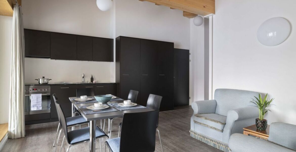 Studio-appartement à louer à St. Moritz