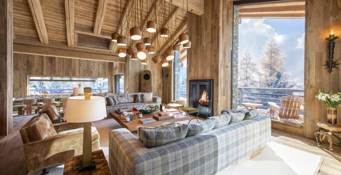 Chalet de lujo en Verbier con impresionantes vistas