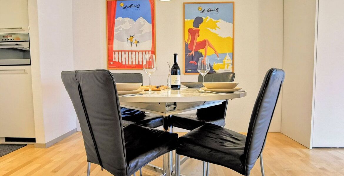 Appartement à louer à Saint-Moritz