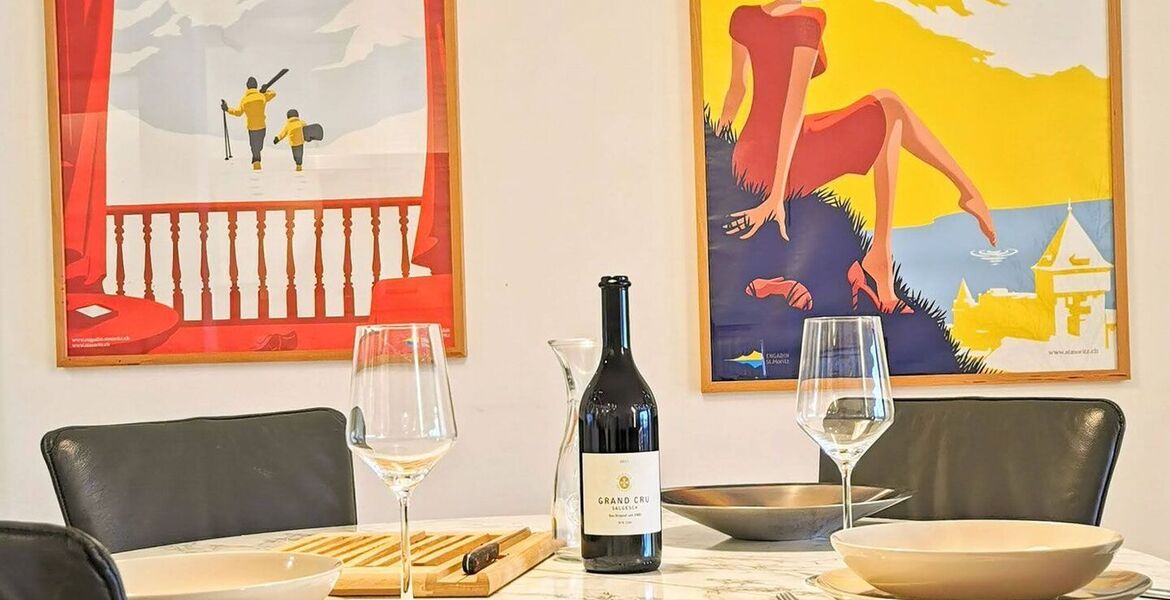 Appartement à louer à Saint-Moritz