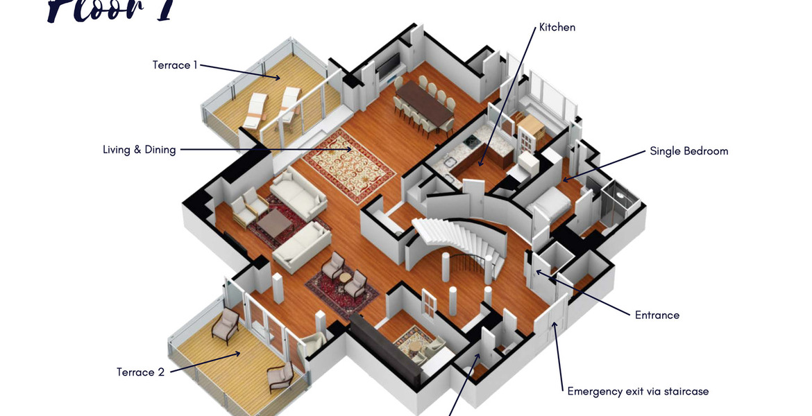 Penthouse à louer à St. Moritz