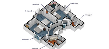 Penthouse à louer à St. Moritz