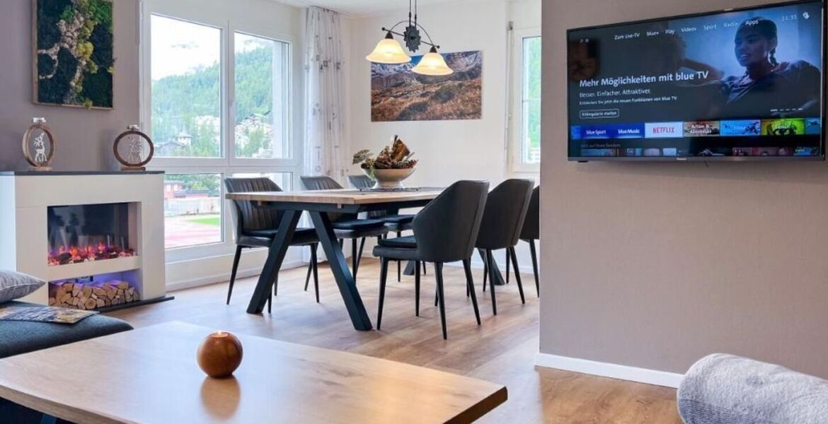 Appartement à louer à Saint-Moritz